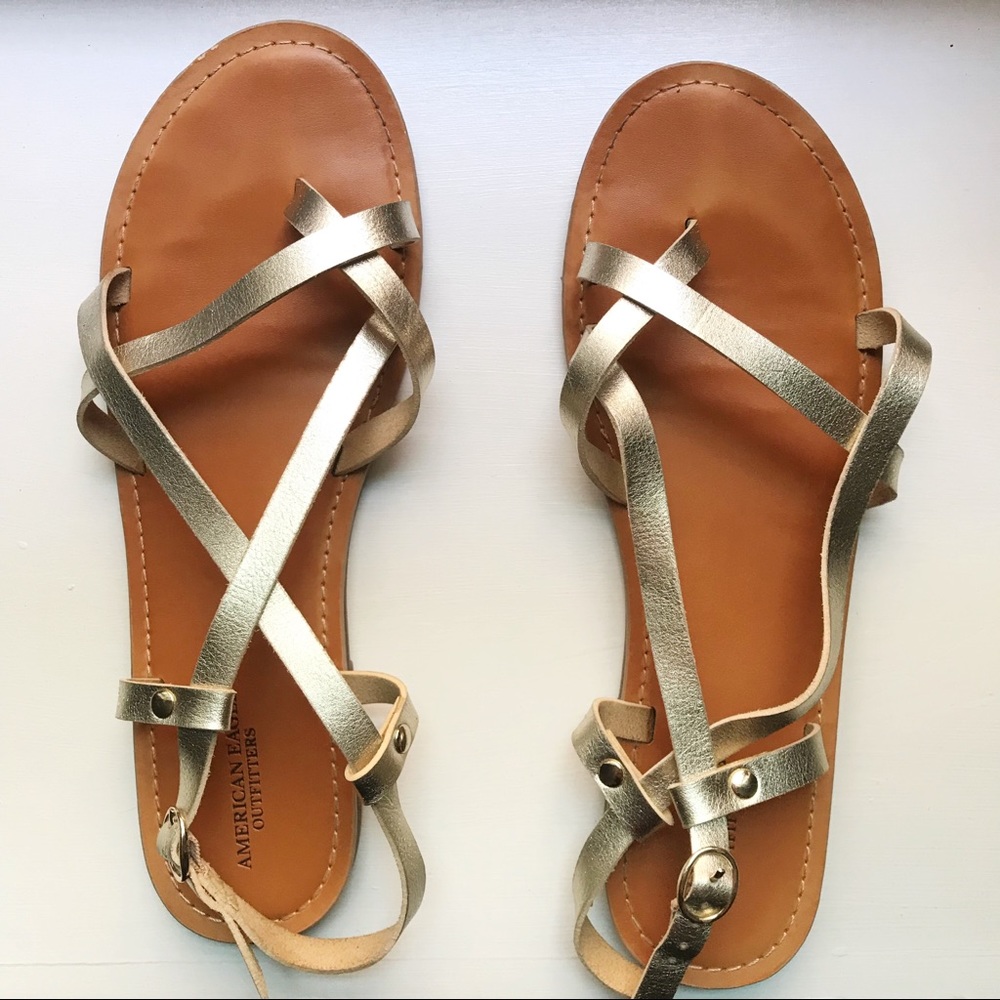 Gold Sandals